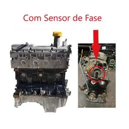 Motor Sandero Logan 1.6 8v Flex 14/17 C/ S Fase Cab, Revisa